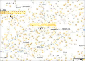 map of Naengjŏng-dong