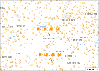 map of Naengjŏng-ni