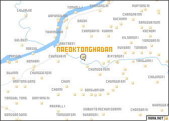 map of Naeoktong-Hadan