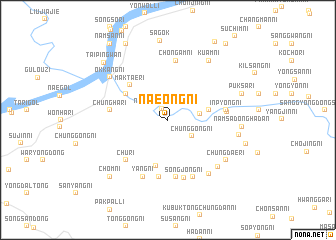 map of Naeong-ni