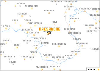 map of Naesa-dong