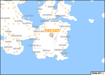 map of Naesan