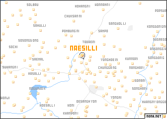map of Naesil-li