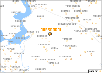 map of Naesong-ni
