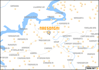 map of Naesŏng-ni