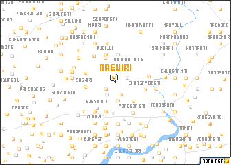 map of Naeŭi-ri