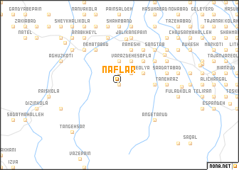 map of Nāflār