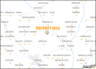 map of Na Františku