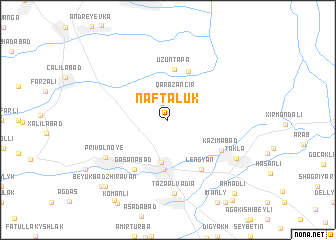 map of Naftaluk