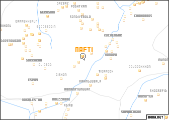 map of Naftī