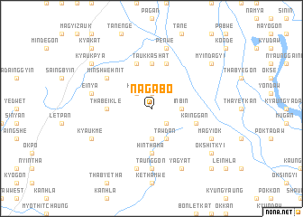 map of Nagabo