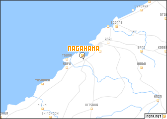 map of Nagahama