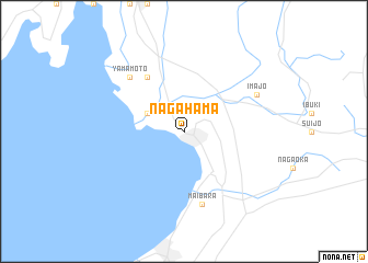 map of Nagahama