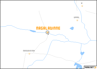 map of Nāgaladinne