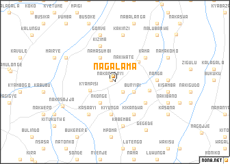 map of Nagalama