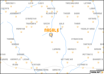 map of Nagale