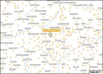 map of Naganari