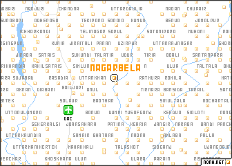 map of Nāgarbela
