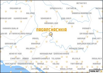 map of Nagar Chāchkia