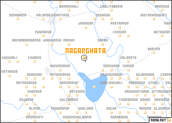 map of Nagarghāta