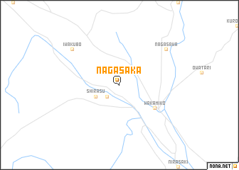map of Nagasaka