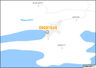 map of Nagayevo