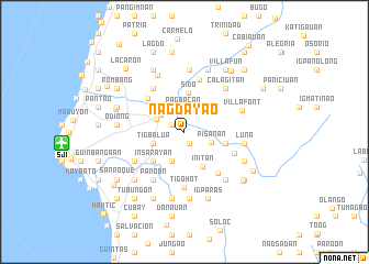 map of Nagdayao