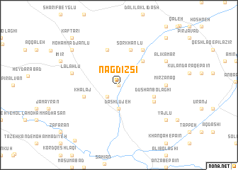 map of Nagdīzsī