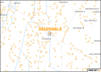 map of Nagerīwāla