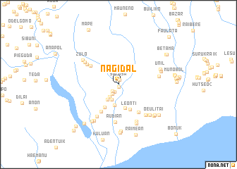 map of Nagidal