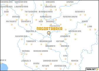 map of Nagoatabaka