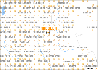 map of Nagolla