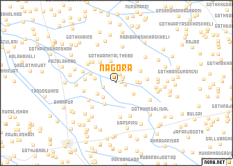 map of Nāgora