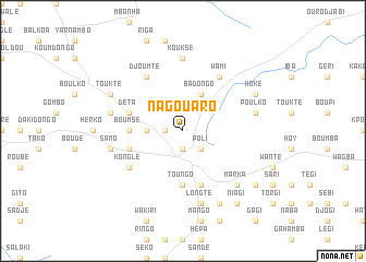 map of Nagouaro