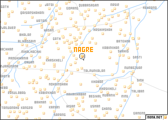 map of Nagre