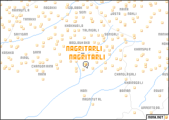 map of Nagri Tarli