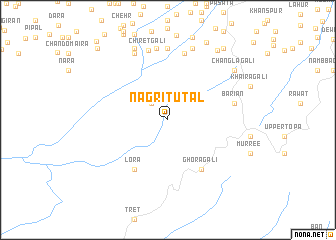 map of Nagri Tutāl