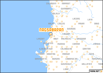 map of Nagsabaran