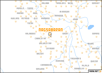 map of Nagsabaran