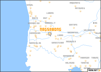 map of Nagsabong
