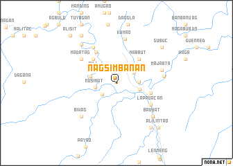 map of Nagsimbanan