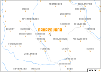 map of Naharovana