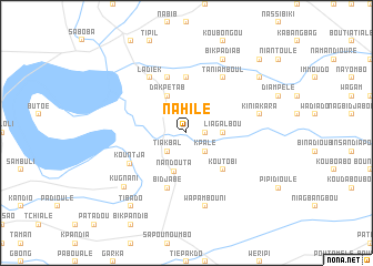 map of Nahilé