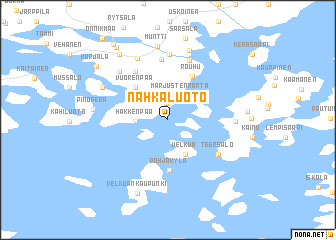 map of Nahkaluoto