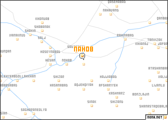 map of Nahob