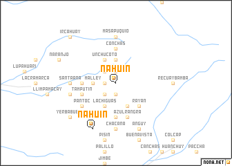 map of Nahuin