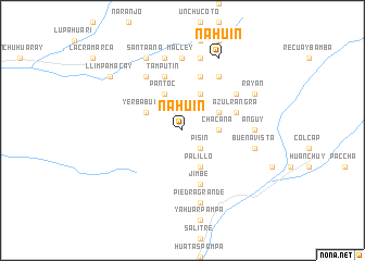 map of Nahuin
