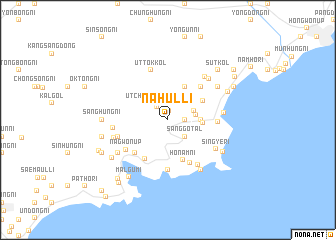 map of Nahŭl-li