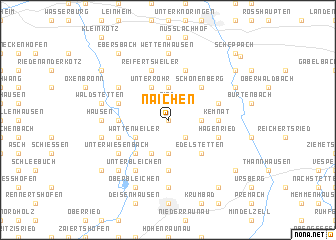 map of Naichen