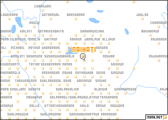 map of Naihāti